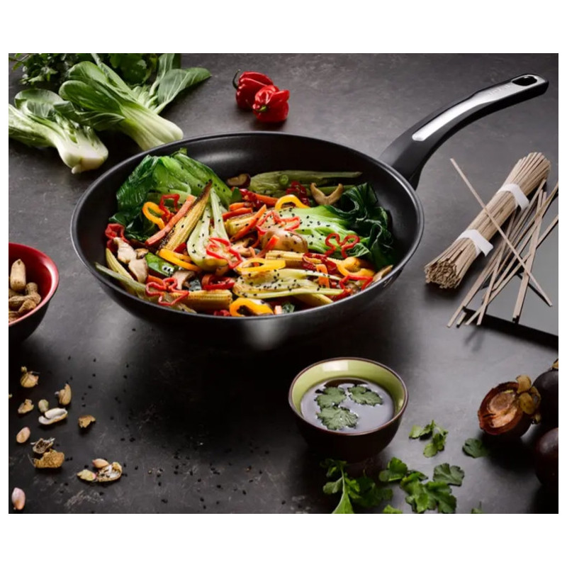 Tefal Emotion E3001904 poêle Wok/Poêle à frire Rond
