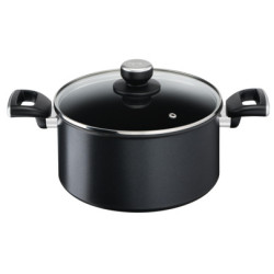 Tefal G2554602 steelpan 5 l Rond Zwart