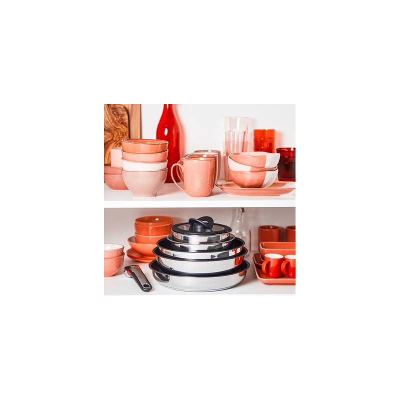 Tefal L9739102 steelpan Rond Roestvrijstaal