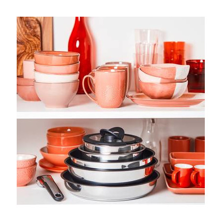 Tefal L9739102 steelpan Rond Roestvrijstaal