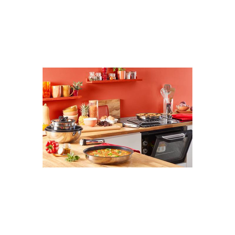 Tefal L9739102 casserole à sauce Rond Acier inoxydable