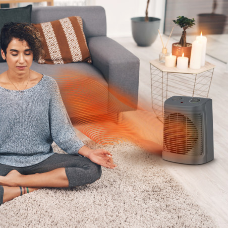 Rowenta Instant Comfort Compact SO2321 Intérieure Gris 1800 W Chauffage de ventilateur électrique