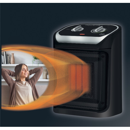 Rowenta Mini Excel SO9261 Intérieure Noir 1800 W Chauffage de ventilateur électrique