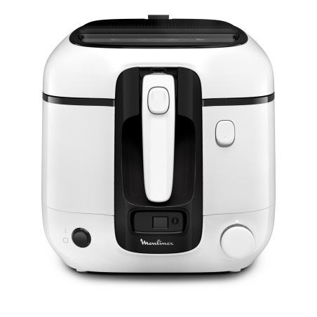 Moulinex Super Uno AM314010 friteuse Enkel 2,2 l Vrijstaand 1800 W Frituurpan Wit