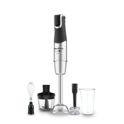 Moulinex DD95HD 0,8 l Staafmixer 1200 W Zwart, Roestvrijstaal