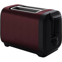 Moulinex LT5S05E0 grille-pain 7 2 part(s) 1300 W Noir, Rouge