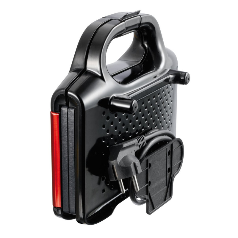 Moulinex SM180811 sandwich maker 650 W Zwart, Rood