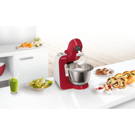 Bosch MUM58720 keukenmachine 1000 W 3,9 l Grijs, Rood, Roestvrijstaal