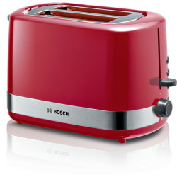 Bosch TAT6A514 grille-pain 2 part(s) 800 W Rouge