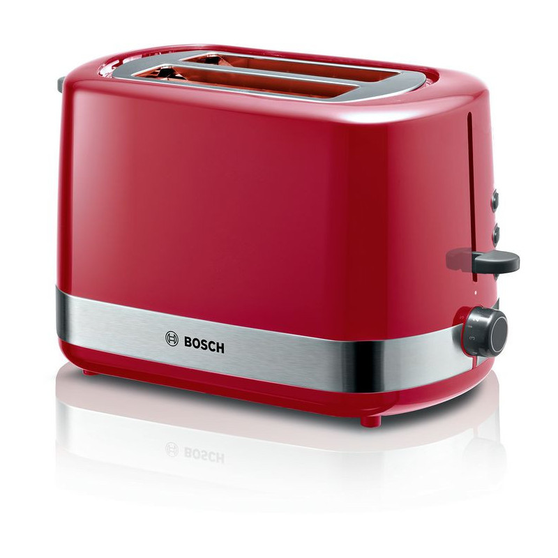 Bosch TAT6A514 grille-pain 2 part(s) 800 W Rouge