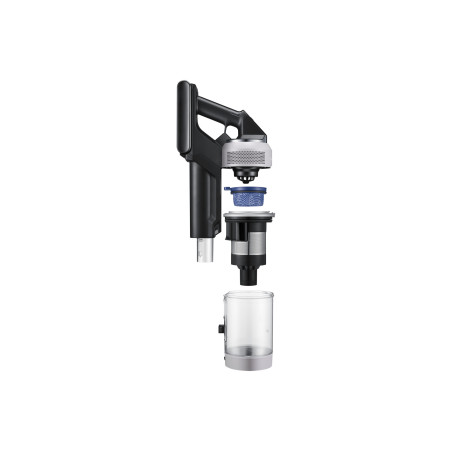 Samsung VS80F28DFP Aspirateur-balai 2 en 1 Batterie Sec HEPA, Micro Sans sac 0,5 L 770 W Noir, Gris