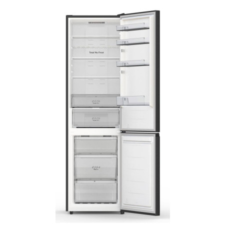 Hisense RB440N4AFC réfrigérateur-congélateur Pose libre 336 L Noir