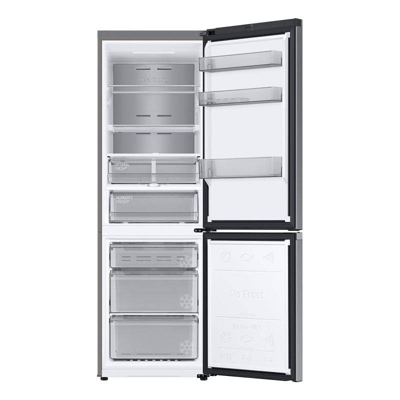 Samsung RB34C704DB1/EF réfrigérateur-congélateur Pose libre Noir