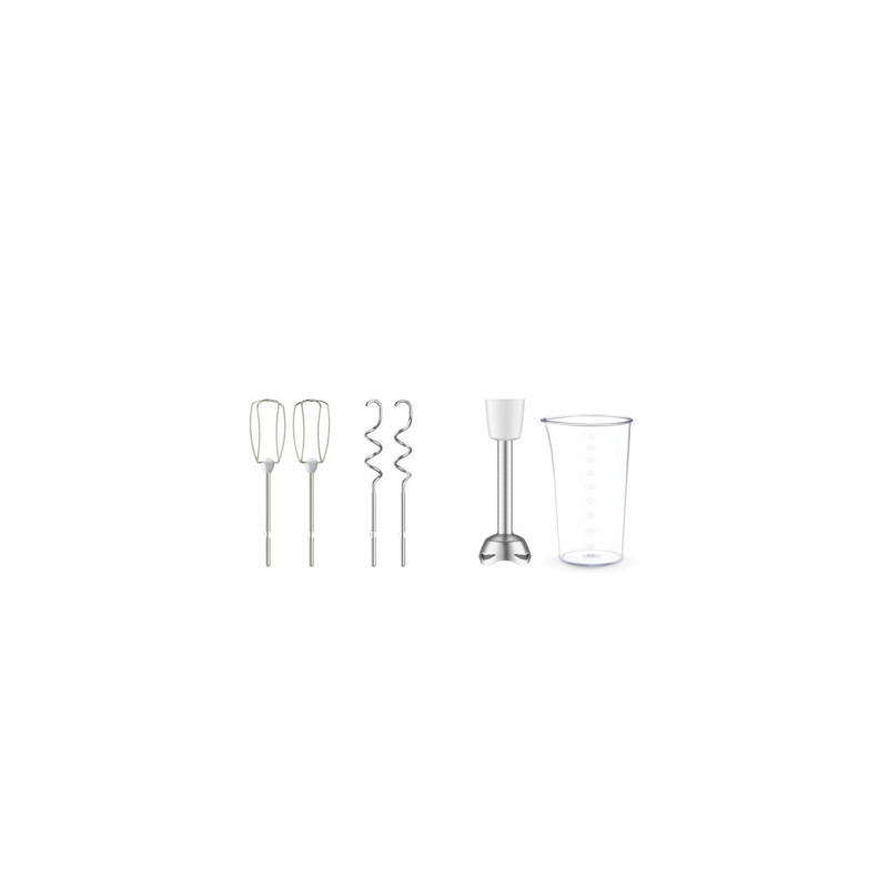 Moulinex Prep'Mix+ HM462110 mixeur Batteur à main 500 W Blanc