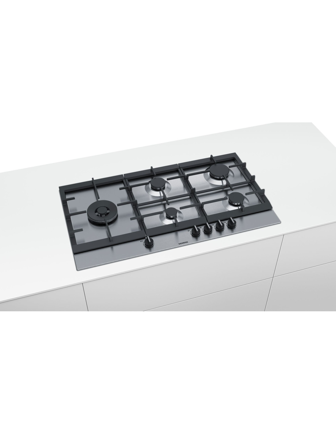 Siemens iQ500 EC9A5SB90 kookplaat Roestvrijstaal Ingebouwd 90 cm Gaskookplaat 5
