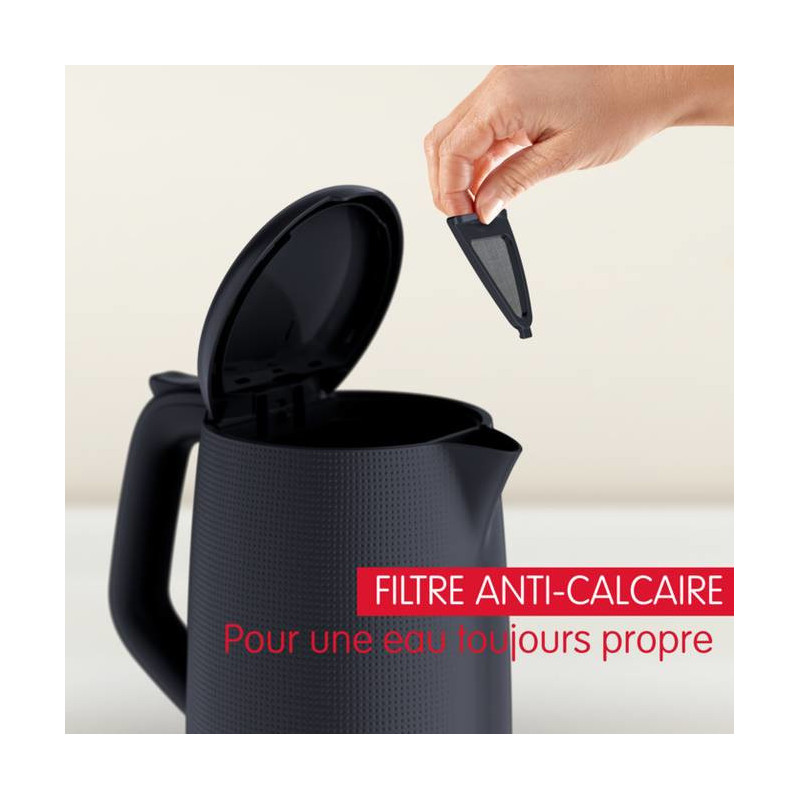 Moulinex ClickChef BY2M0810 waterkoker 1,7 l 2400 W Marineblauw