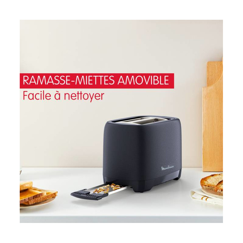 Moulinex LT2M0810 broodrooster 2 snede(n) 850 W Blauw