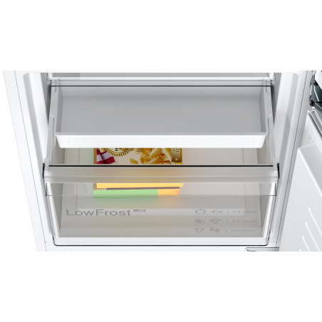 Bosch Serie 4 KIV86VSE0 réfrigérateur-congélateur Intégré 267 L Blanc