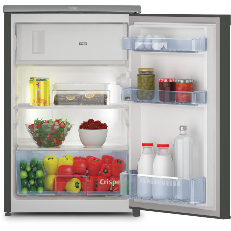 Beko TSE1285NG combi-koelkast Aanrecht 114 l Grijs