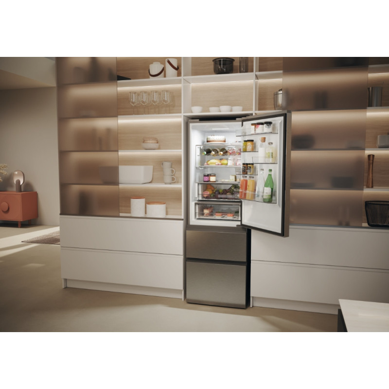 Haier 3D 60 Serie 5 HTW 5618CNMG Pose libre 360 L Argent