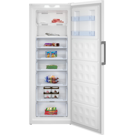 Beko RFNE448E55W congélateur Congélateur vertical Pose libre 404 L Blanc