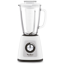 Moulinex LM430 1,75 L Mélangeur de table 800 W Blanc