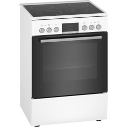 Bosch Serie 4 HKR39C220 fornuis Vrijstaand fornuis Electrisch Keramisch Wit