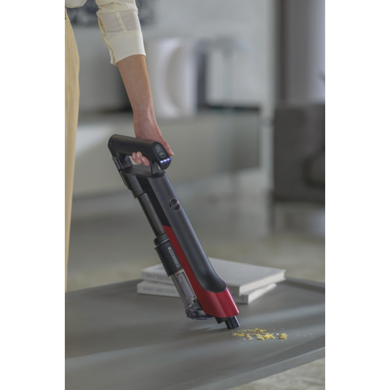 Hoover HF210H 011 2-in-1-steelstofzuiger Batterij/Accu Droog EPA Zakloos 165 W Zwart, Rood