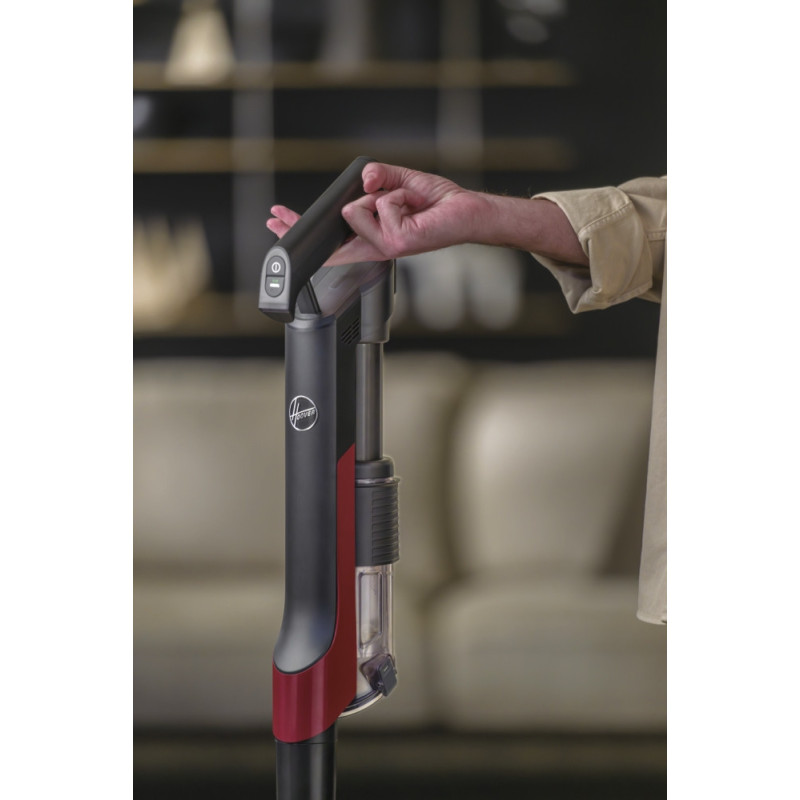 Hoover HF210H 011 2-in-1-steelstofzuiger Batterij/Accu Droog EPA Zakloos 165 W Zwart, Rood