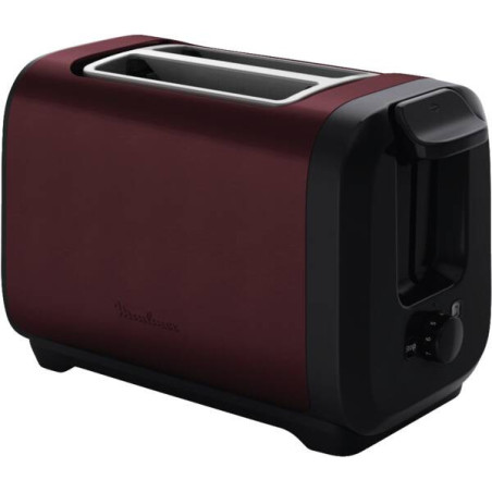 Moulinex LT5S05E0 broodrooster 7 2 snede(n) 1300 W Zwart, Rood
