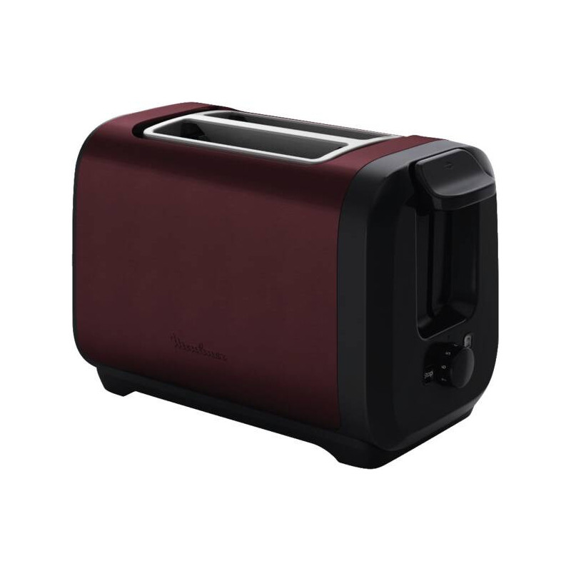 Moulinex LT5S05E0 broodrooster 7 2 snede(n) 1300 W Zwart, Rood