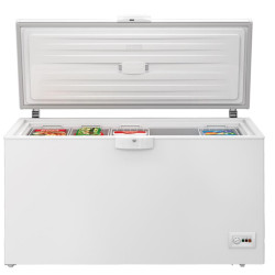 Beko HSM35050 congélateur Congélateur coffre Pose libre 350 L Blanc