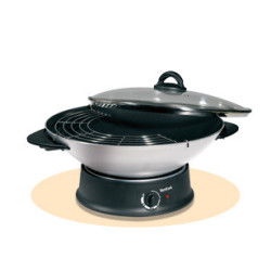 Tefal WO3000 wok électrique Argent 1300 W