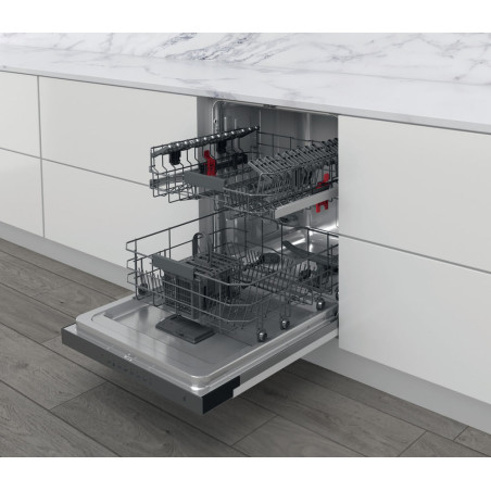 Whirlpool WBC3C26X Semi-ingebouwd 14 couverts