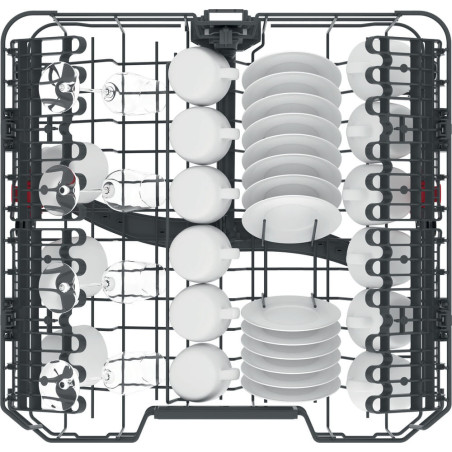 Whirlpool WBC3C26X Semi-ingebouwd 14 couverts