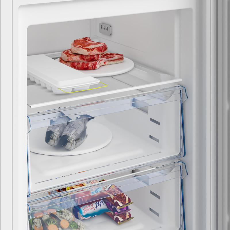Beko B3RFNE274W Congélateur vertical Pose libre 220 L Blanc