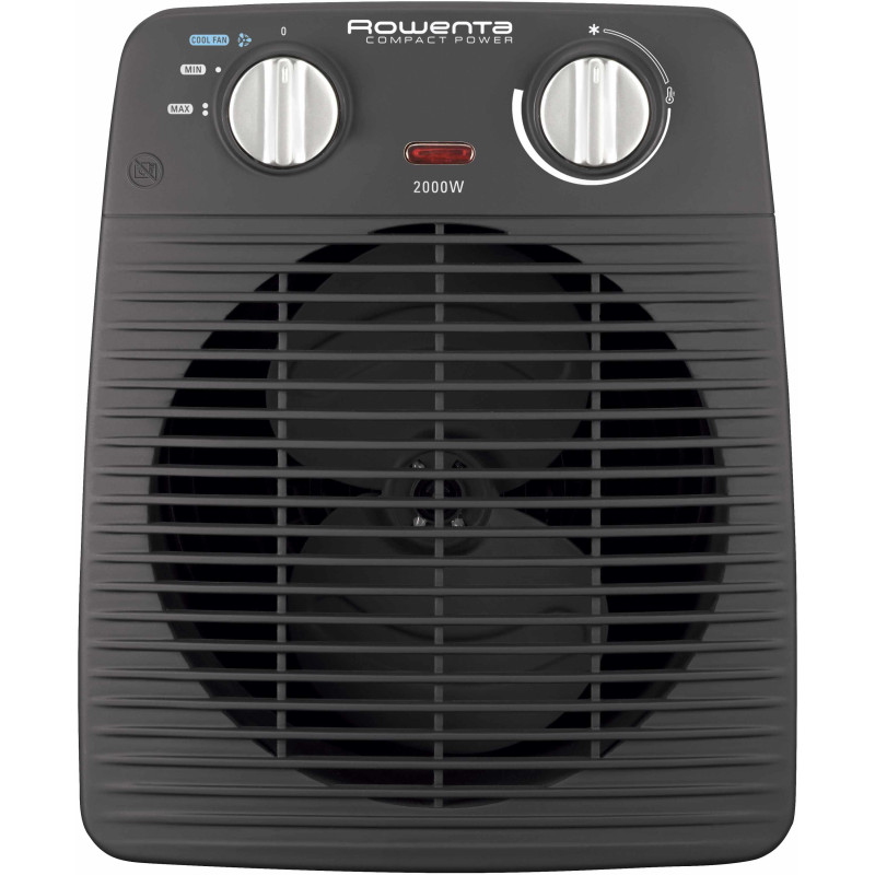 Rowenta Classic Intérieure Noir Chauffage de ventilateur électrique