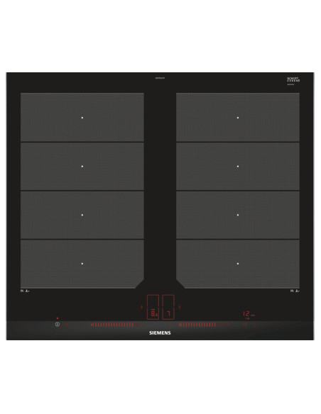 Siemens EX775LEC1E plaque Noir Intégré (placement) Plaque avec zone à  induction 4 zone(s)