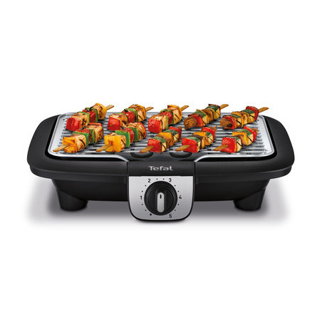 Tefal EasyGrill BG930812 barbecue et grill Dessus de table Electrique Noir, Gris 2100 W