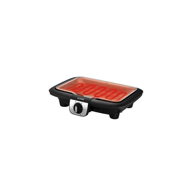 Tefal EasyGrill BG930812 buitenbarbecue & grill Tafelblad Electrisch Zwart, Grijs 2100 W