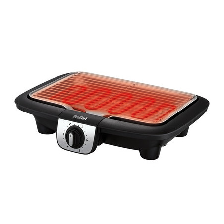 Tefal EasyGrill BG930812 buitenbarbecue & grill Tafelblad Electrisch Zwart, Grijs 2100 W