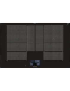 Siemens EX875KYW1E plaque Noir Intégré (placement) Plaque avec zone à induction 4 zone(s)
