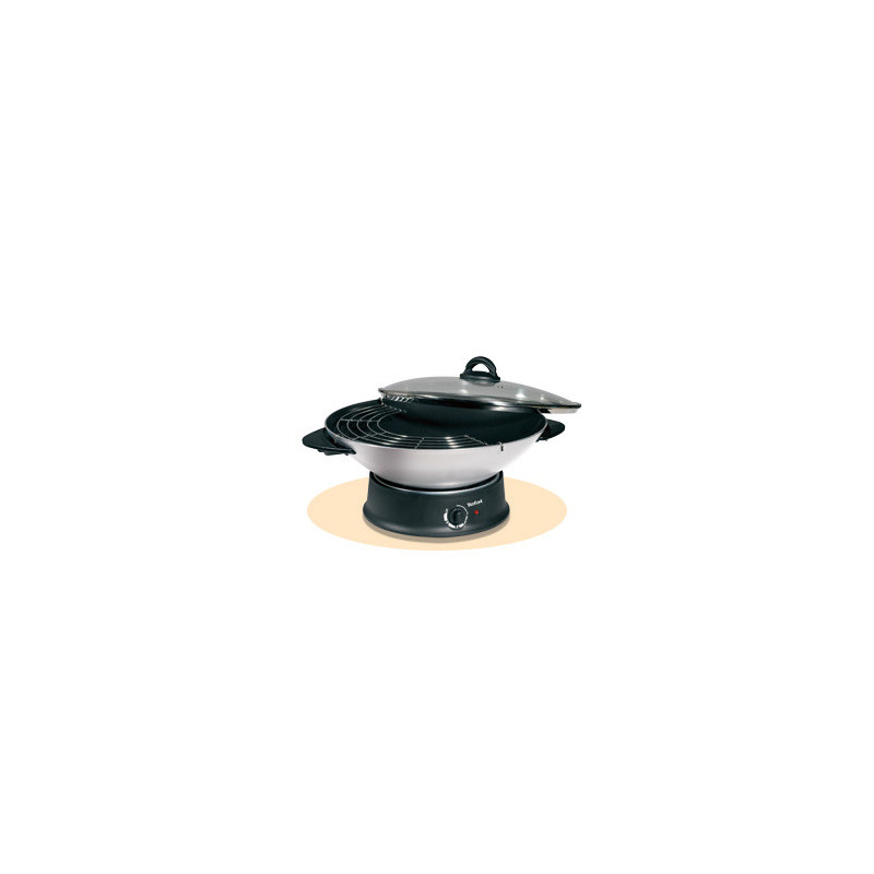 Tefal WO3000 elektrische wok Zilver 1300 W