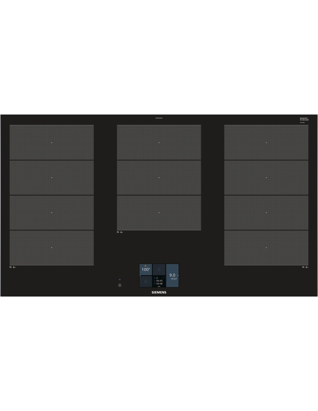 Plaque De Cuisson SMEG SI2951D – 90 Cm – Noire – Encastrable – Neuf