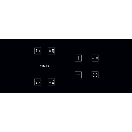 Whirlpool AKT 8090/NE Zwart Ingebouwd 60 cm Keramisch 4 zone(s)