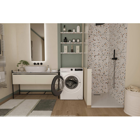 Candy GD 49B8-S wasmachine Voorlader 9 kg 1351 RPM Wit