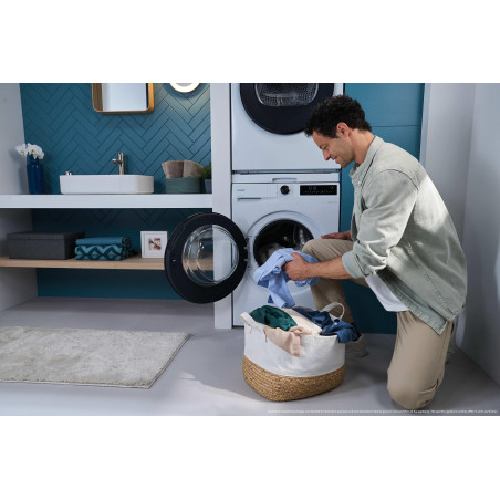 Candy GD 49B8-S machine à laver Charge avant 9 kg 1351 tr/min Blanc