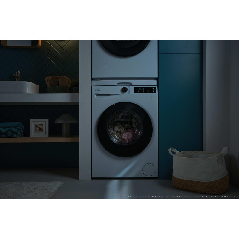 Candy GD 49B8-S wasmachine Voorlader 9 kg 1351 RPM Wit