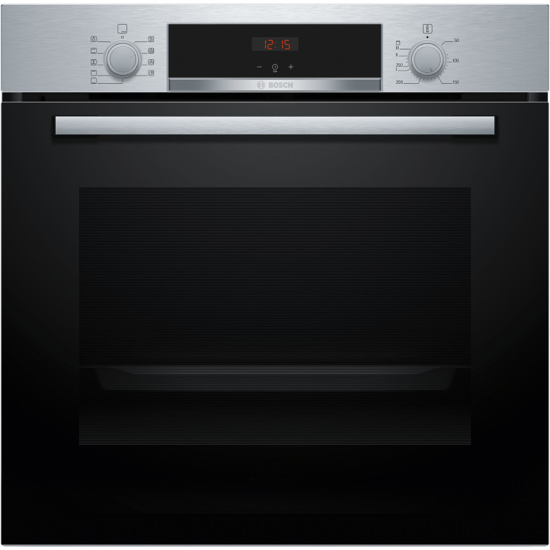 Bosch Serie 4 HBA514BS3 four 71 L 3400 W Noir, Acier inoxydable