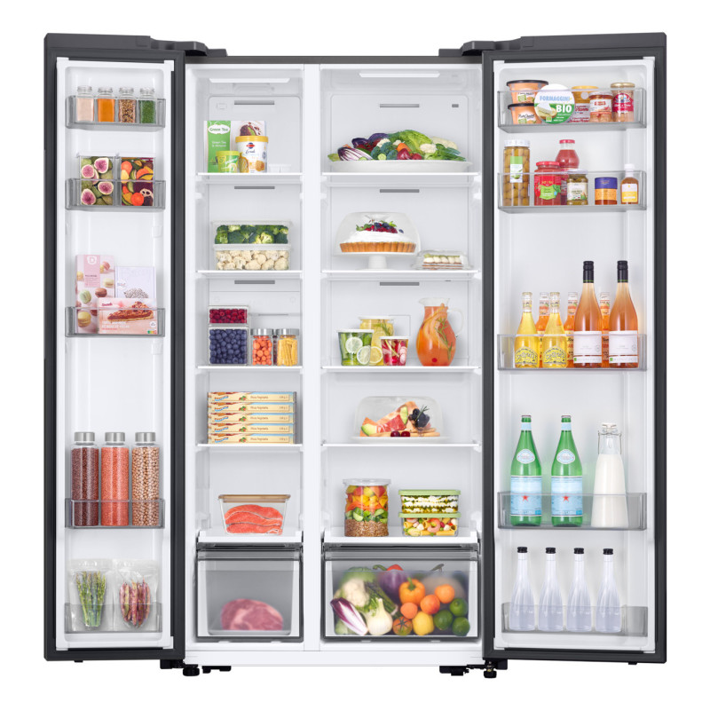Samsung RS57DG400EM9 frigo américain Pose libre Acier inoxydable